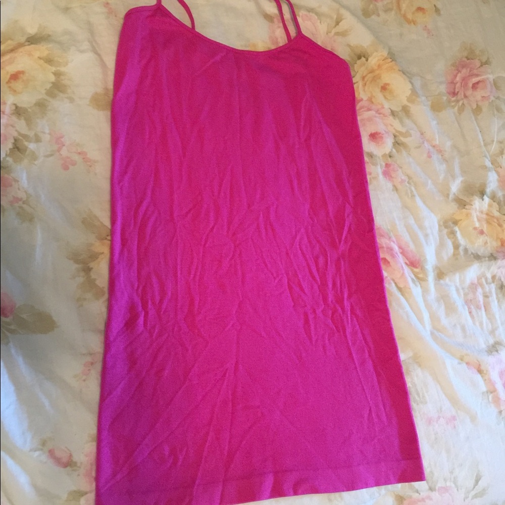 Pink tank top, camisole